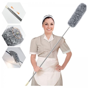 Extending Duster promoting easy cleaning reach